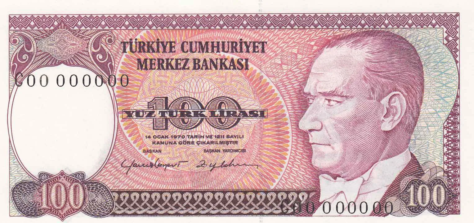 100 Türk Lirası (E7-Tertip II)